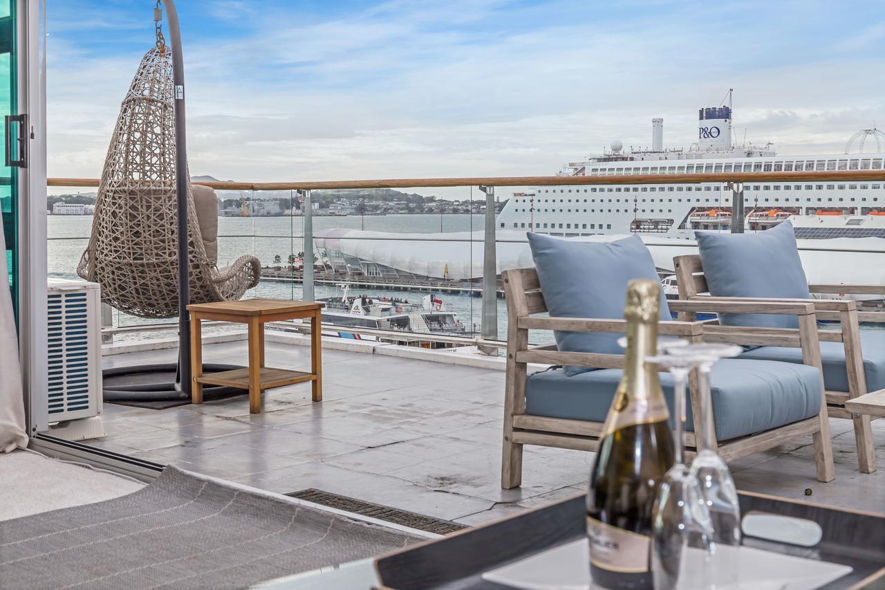 Princes Wharf 1Br Sub-Penthouse With Panoramic City & Ocean Views Auckland Extérieur photo