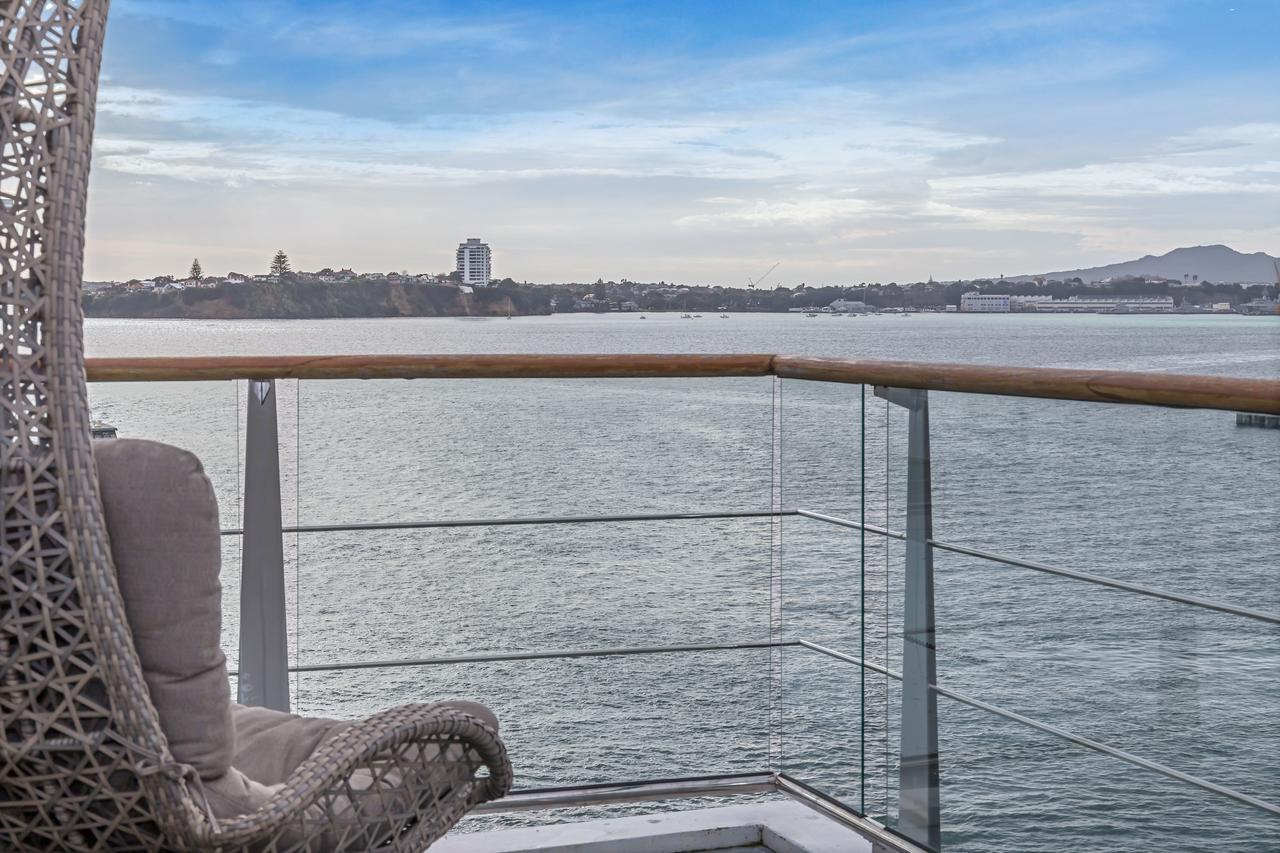 Princes Wharf 1Br Sub-Penthouse With Panoramic City & Ocean Views Auckland Extérieur photo
