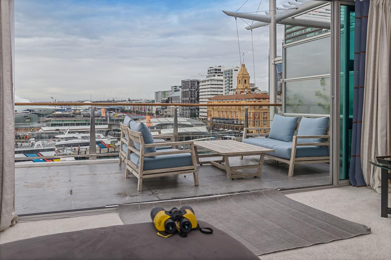 Princes Wharf 1Br Sub-Penthouse With Panoramic City & Ocean Views Auckland Extérieur photo