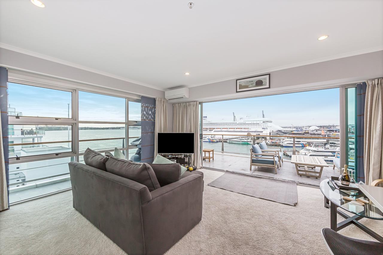 Princes Wharf 1Br Sub-Penthouse With Panoramic City & Ocean Views Auckland Extérieur photo