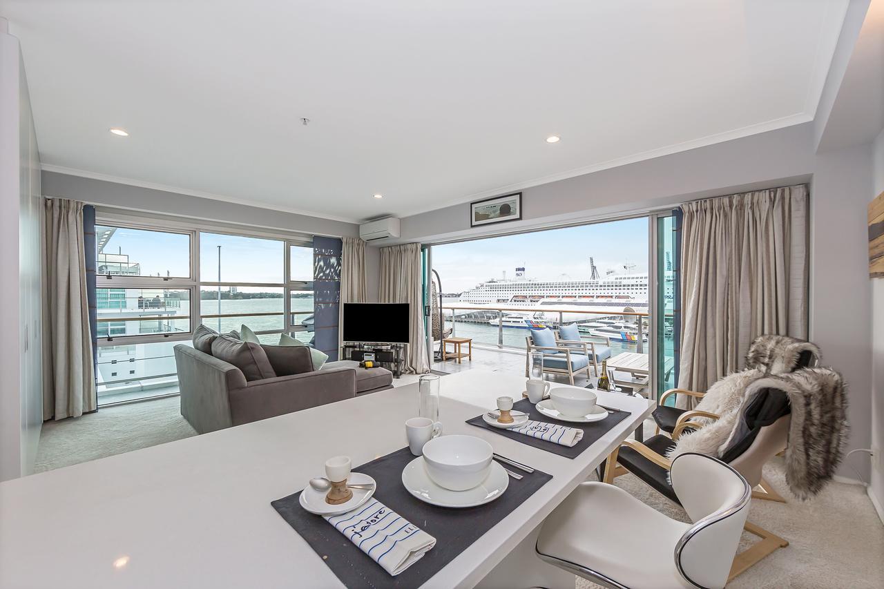 Princes Wharf 1Br Sub-Penthouse With Panoramic City & Ocean Views Auckland Extérieur photo