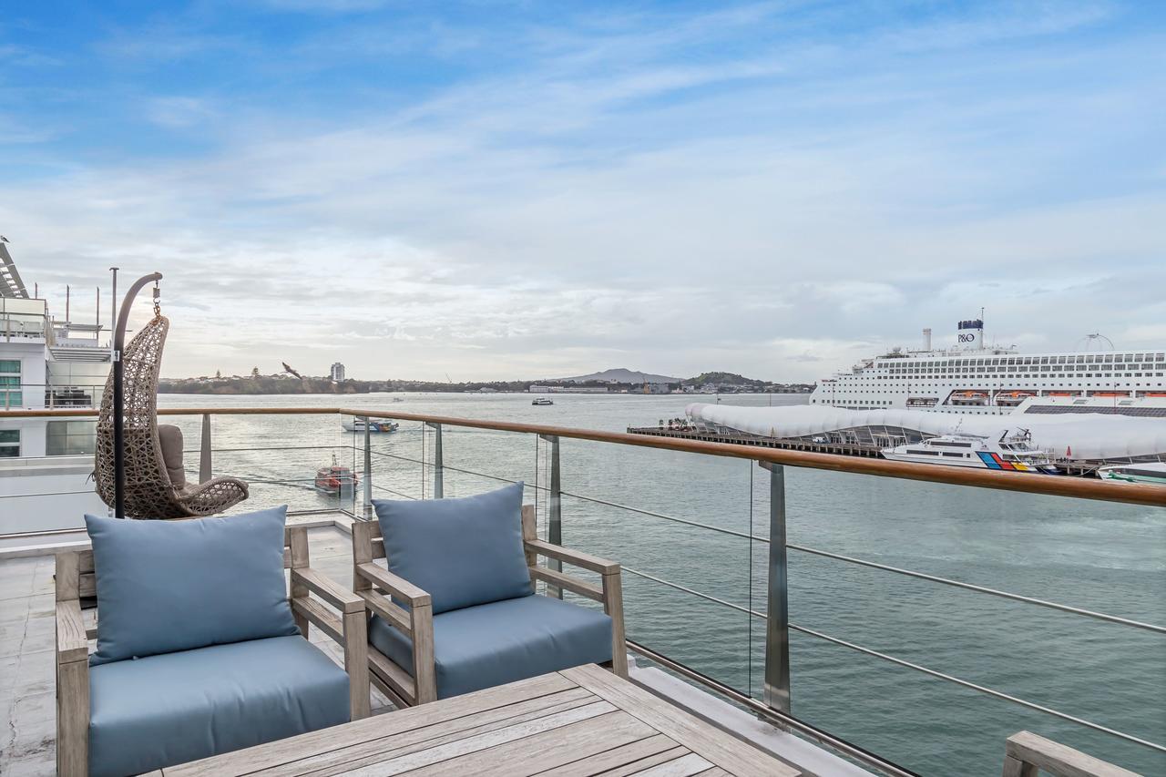 Princes Wharf 1Br Sub-Penthouse With Panoramic City & Ocean Views Auckland Extérieur photo